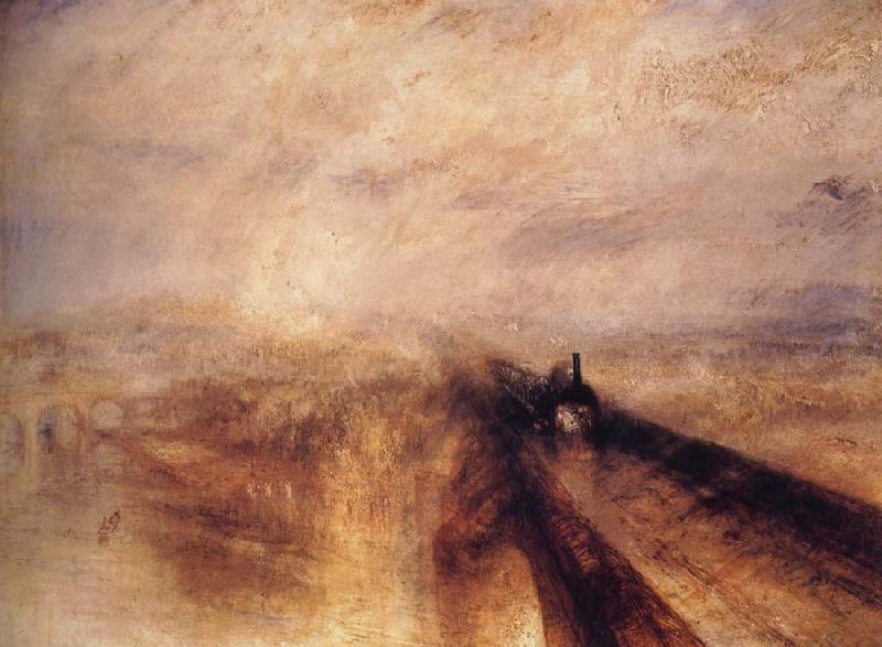 Joseph Mallord William Turner Rain,Steam and Speed China oil painting art